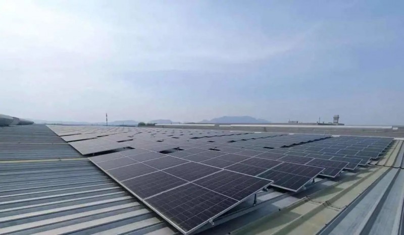 東方日升600W+組件助力日照中興汽車制造基地11MW分布式屋頂項目